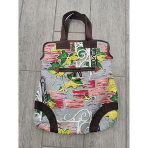 TK Garment Supply Canvas fabric Bag Hand Made Japanese VTG Leather and Bone